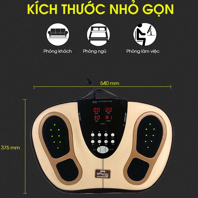 Máy massage chân trị liệu e-Physio Plus OTO EY-900P (Hàn Quốc)